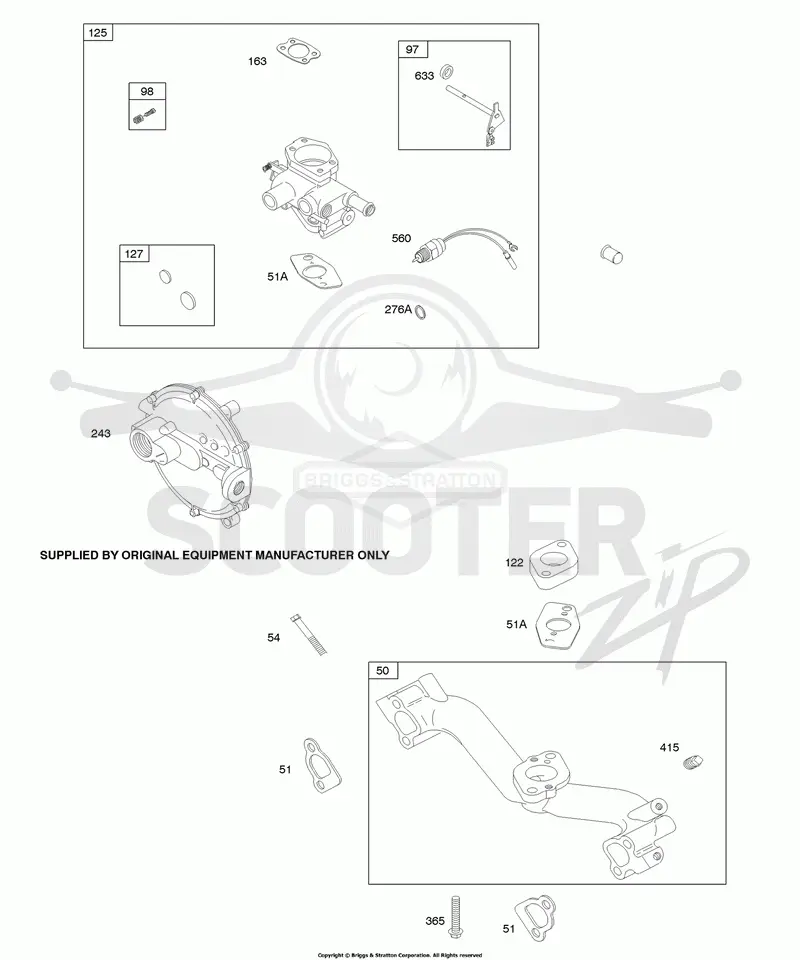Carburetor, Intake Manifold