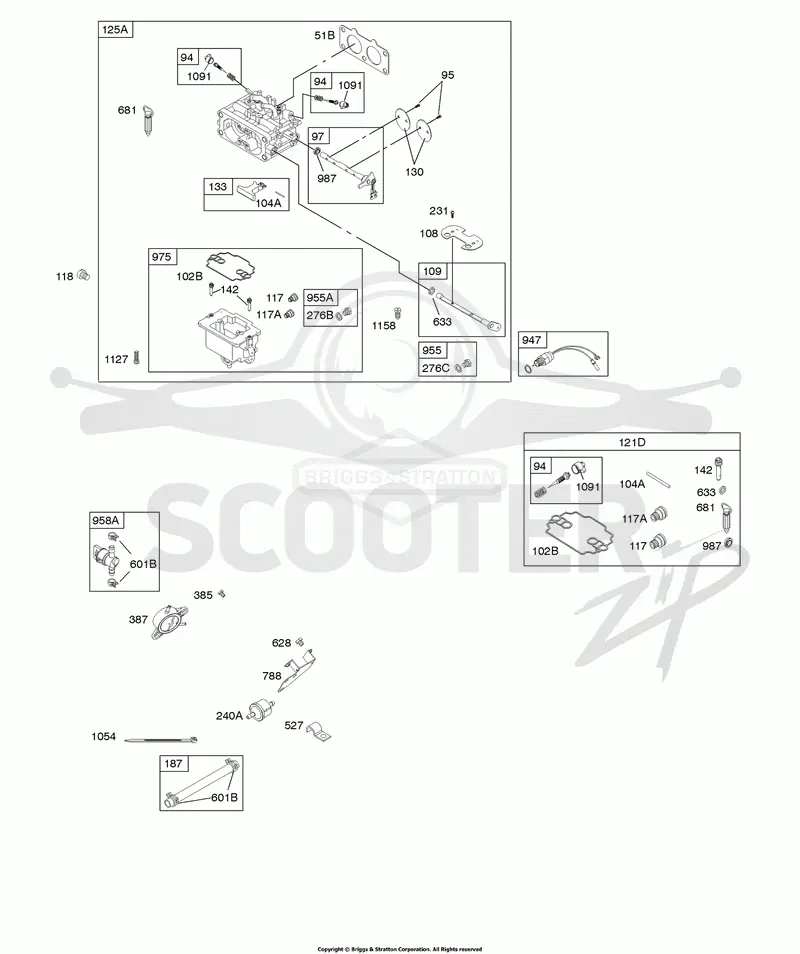 Carburetor, Fuel Supply, Kit - Carburetor Overhaul
