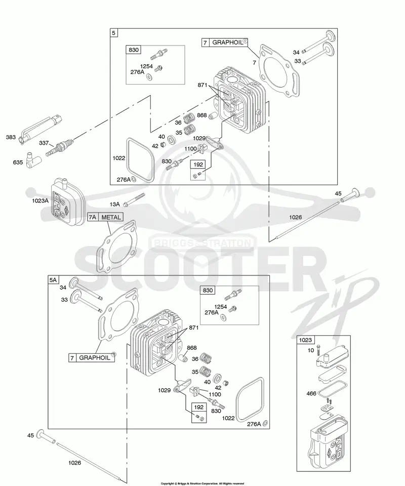 Cylinder Head, Valves