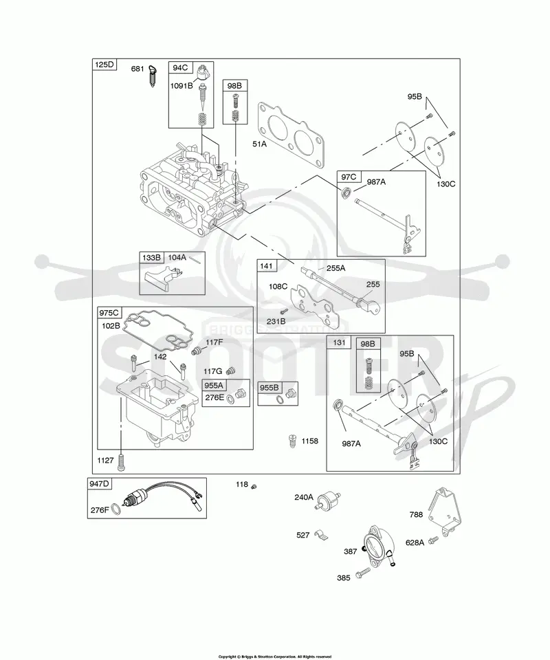 Carburetor, Fuel Supply