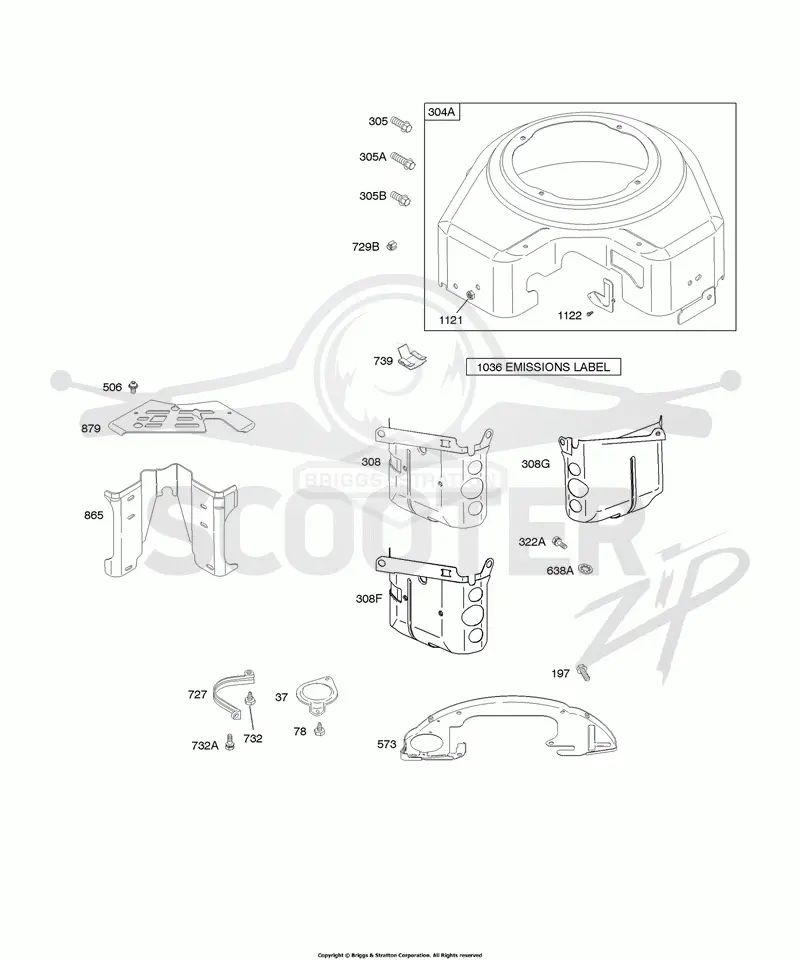 Blower Housing, Shrouds