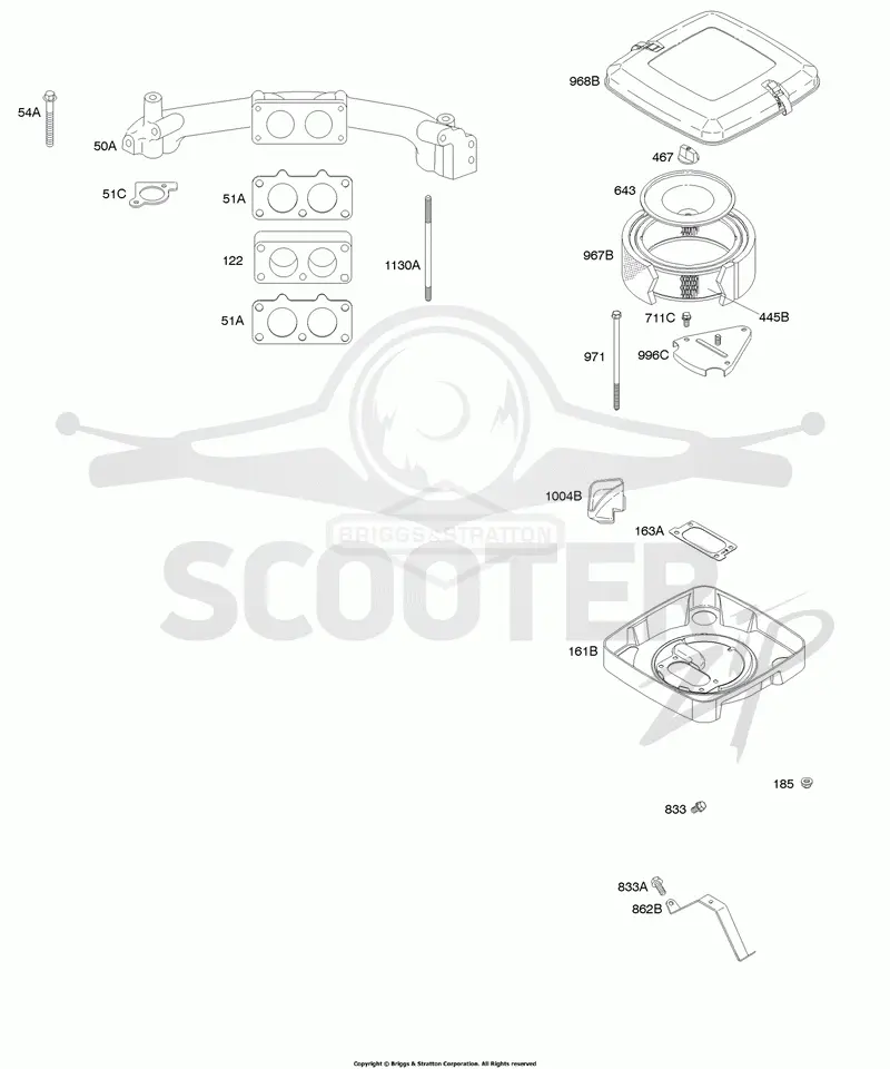Air Cleaner, Intake Manifold