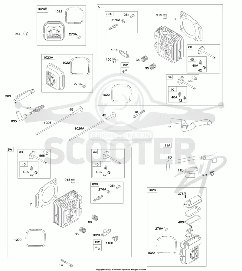 Cylinder Heads, Rocker Covers