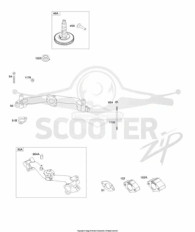 Camshaft, Crankshaft, Intake Manifold