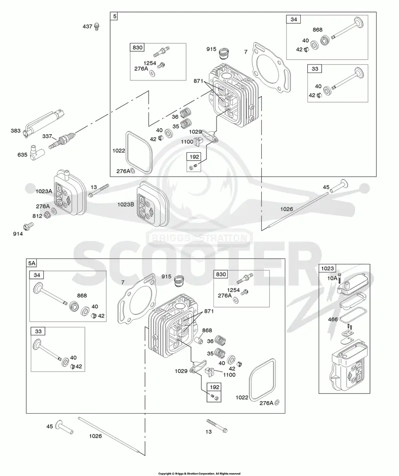 Cylinder Head, Valve Cover