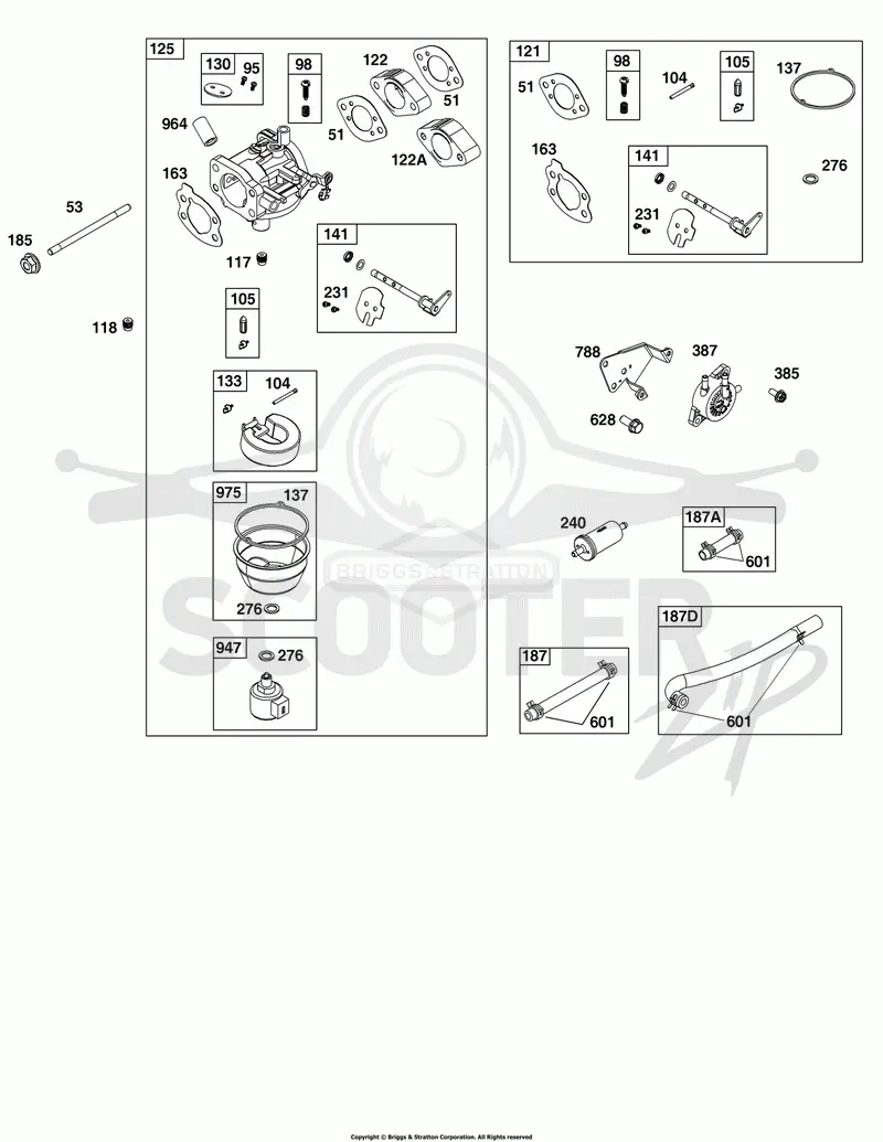 Carburetor and Fuel Supply Group