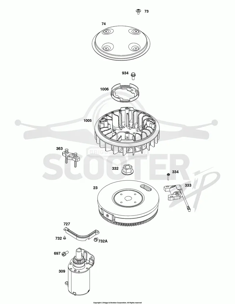 Flywheel, Ignition, and Starter Group