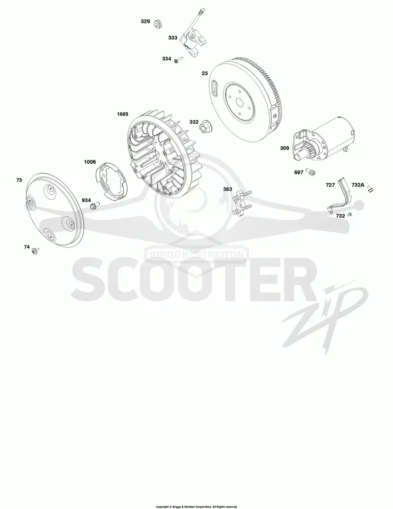 Flywheel, Ignition, and Starter Group