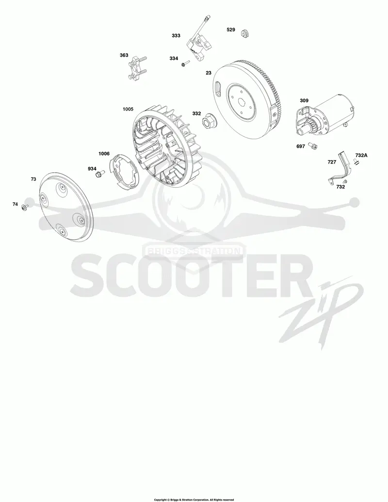 Flywheel, Ignition, and Starter Group