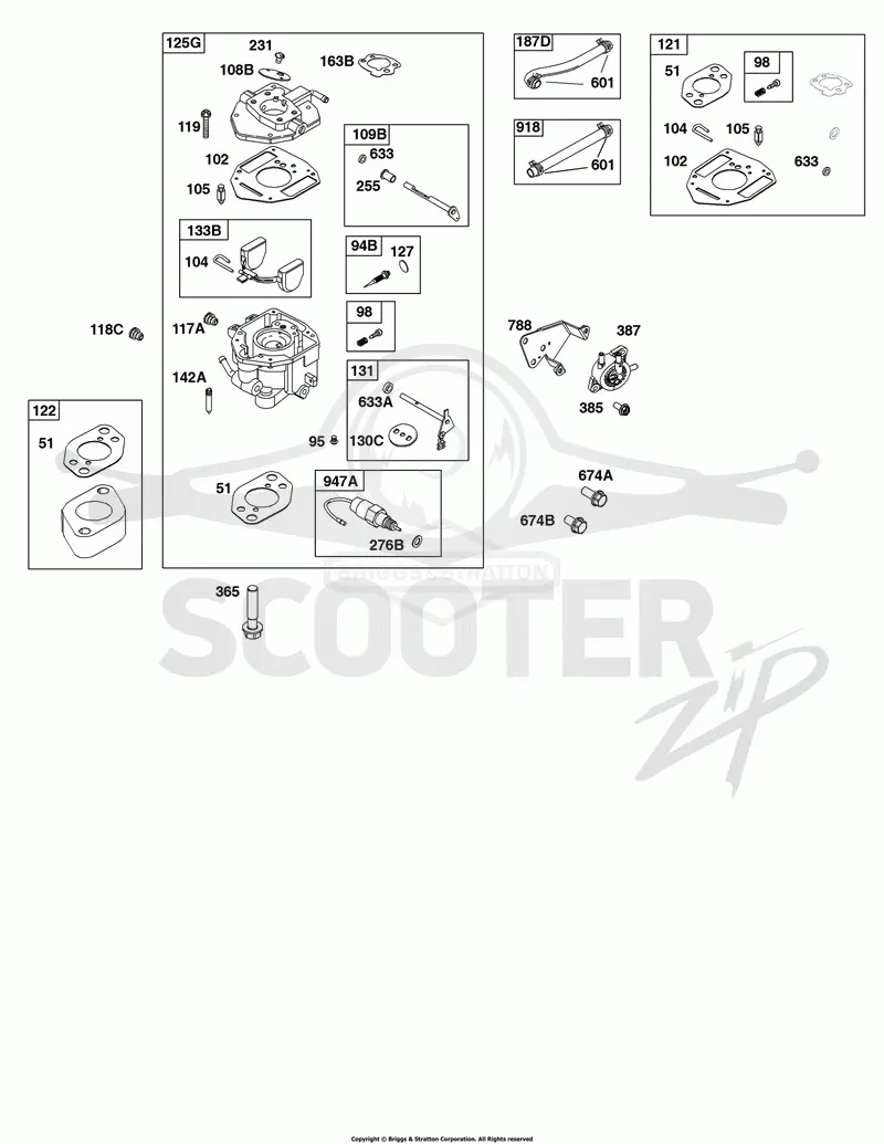 Carburetor and Fuel Supply Group