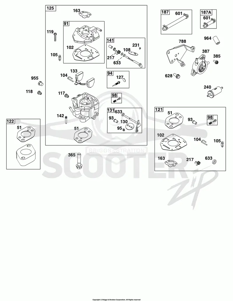 Carburetor and Fuel Supply Group