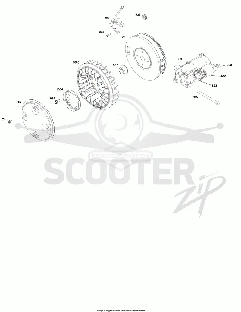 Flywheel, Ignition, and Starter Group