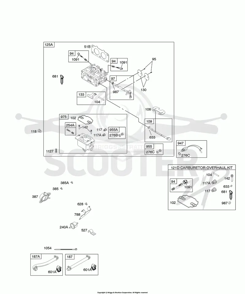 Carburetor, Fuel Supply, Kit - Carburetor Overhaul