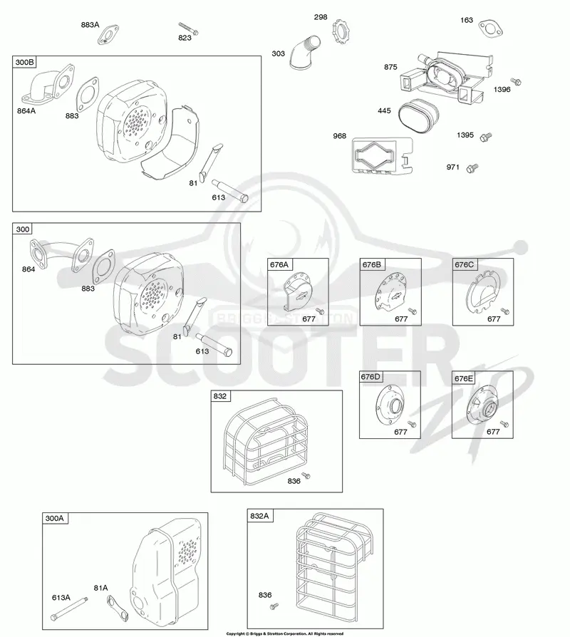 Air Cleaner, Exhaust System
