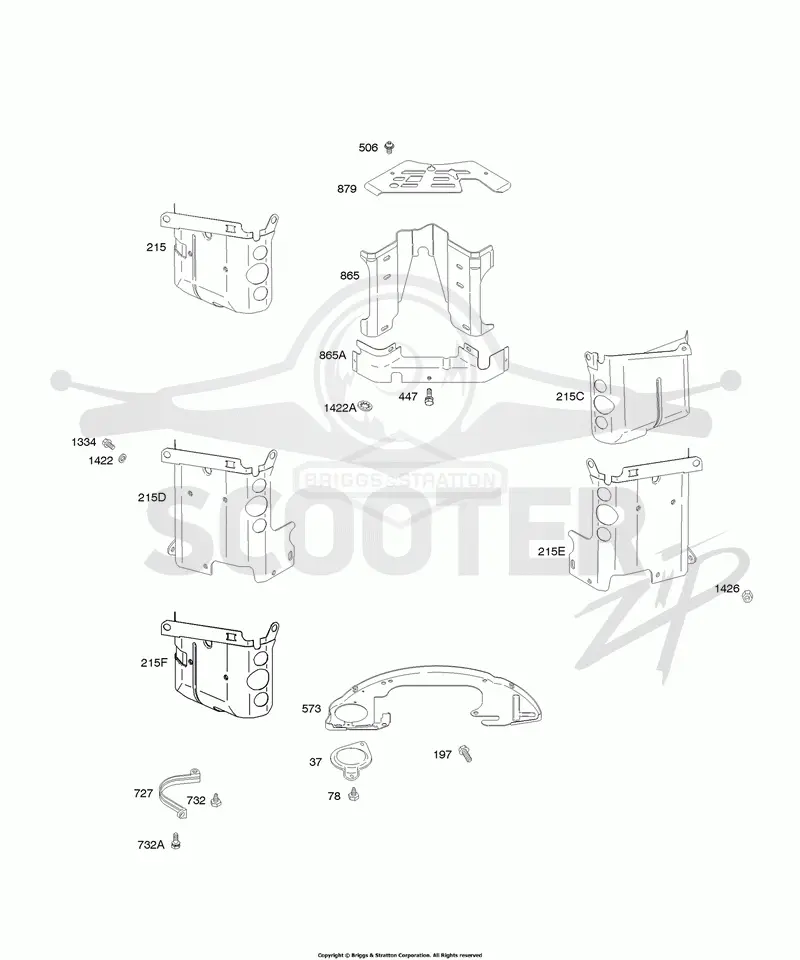 Air Guides, Back Plates