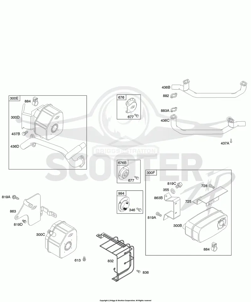 Exhaust Manifolds, Mufflers