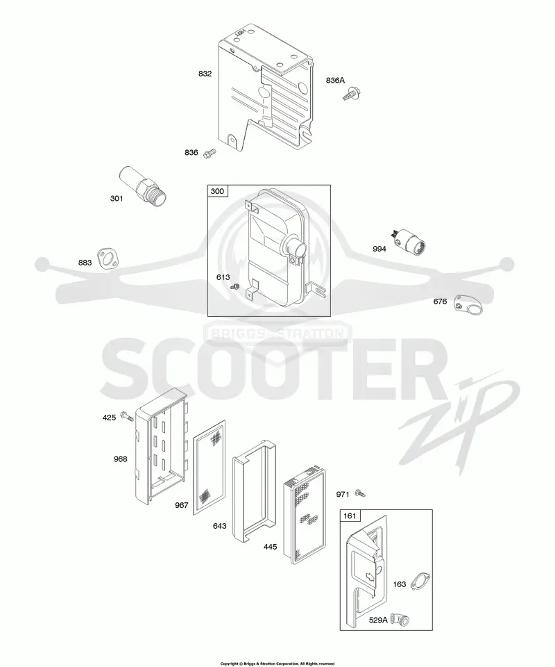 Air Cleaner, Exhaust System