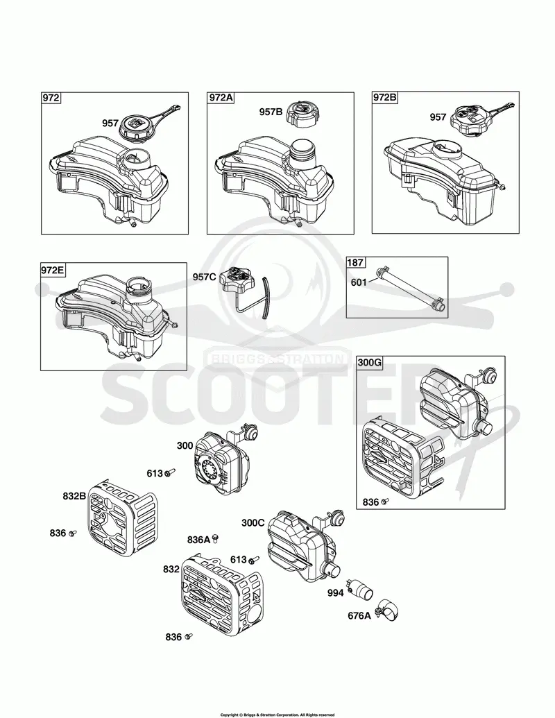 Exhaust System, Fuel Supply