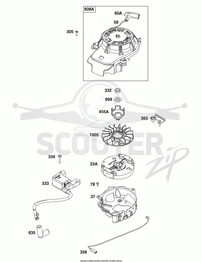 Flywheel, Ignition, and Starter Group