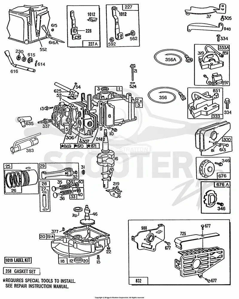 Cylinder,Mufflers,Piston Grp