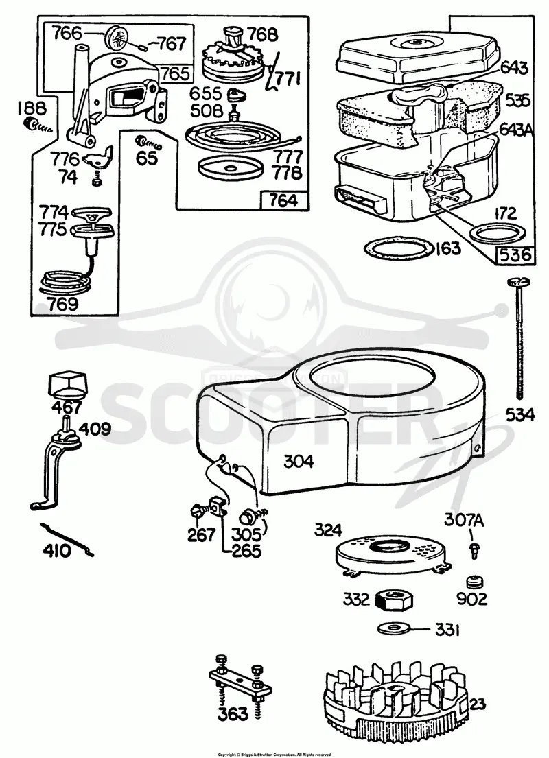Blower Hsgs,Vertical Pull,A/C