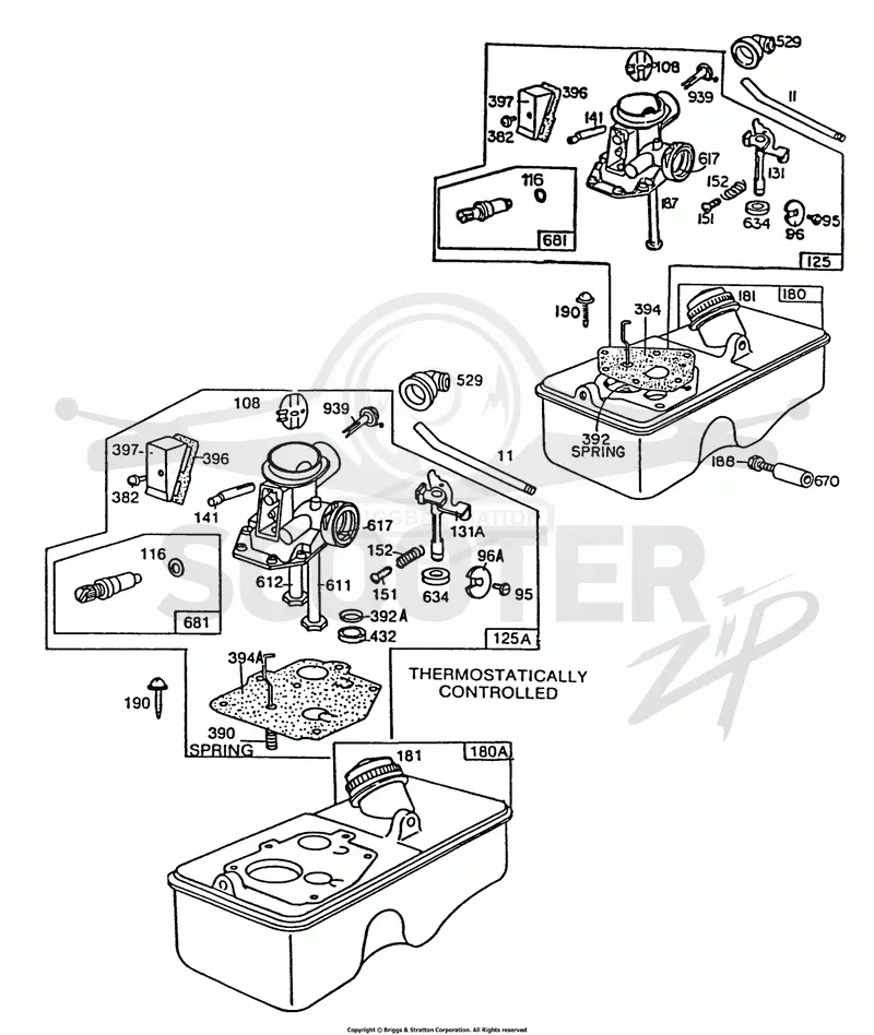 Carburetor & Fuel Tank Assy.
