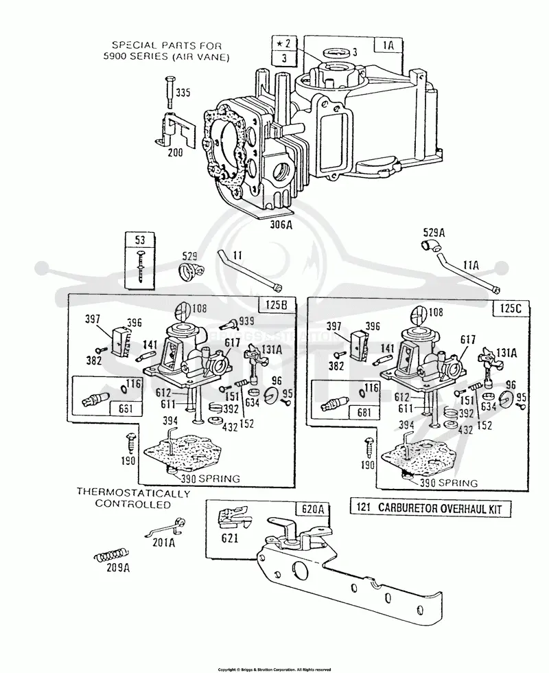 5900 Series Special Parts