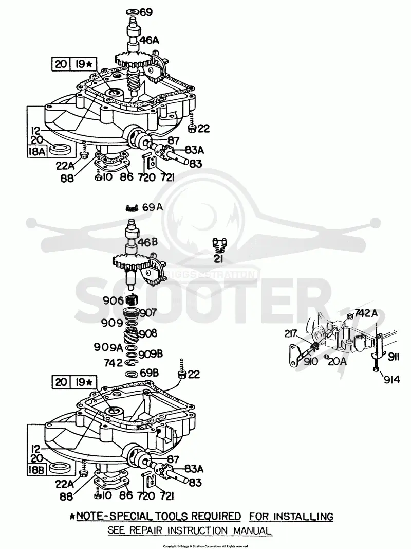 (2) Sump Base Assembles