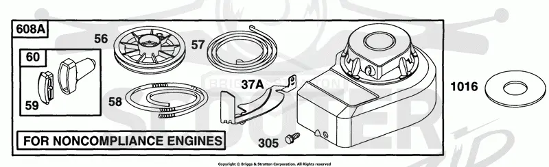 Blower Hsg, Rewind