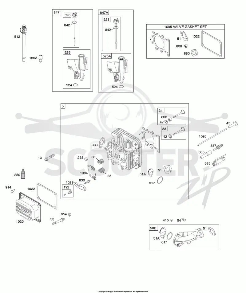 Cylinder Head, Gasket Set-Valve, Intake Manifold, Valves
