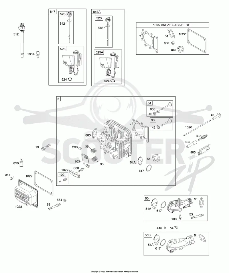 Cylinder Head, Gasket Set-Valve, Intake Manifold, Valves