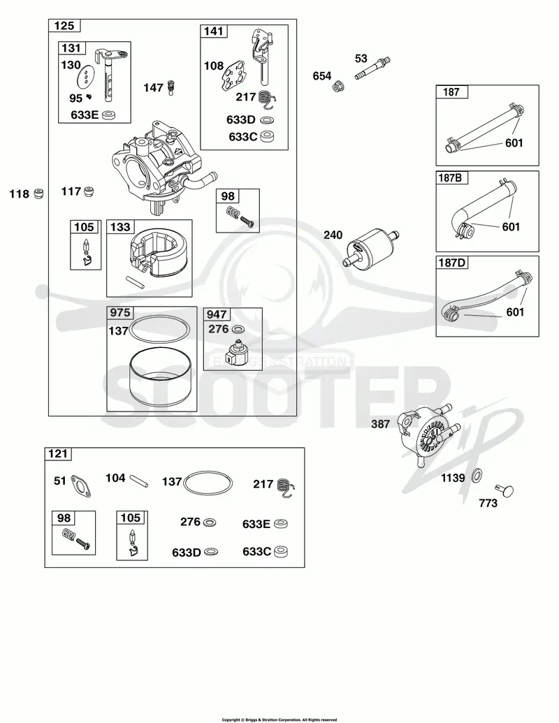 Carburetor and Fuel Supply Group