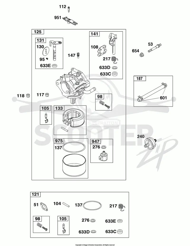 Carburetor and Fuel Supply Group