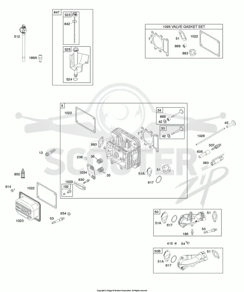 Cylinder Head, Gasket Set-Valve, Intake Manifold, Valves
