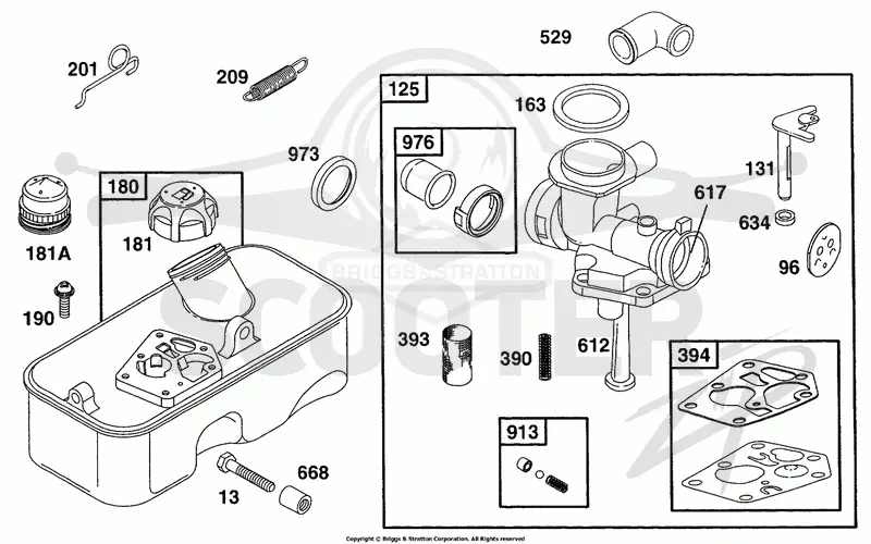 FuelTank, Carburetor Assy.