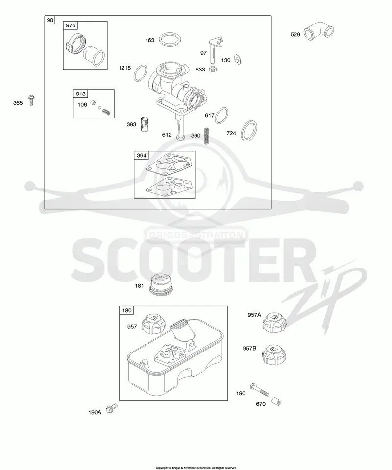 Carburetor, Fuel Supply