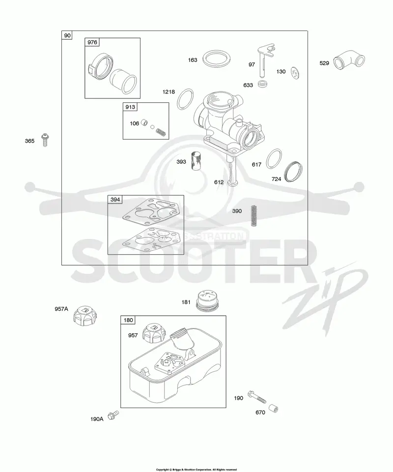 Carburetor, Fuel Supply