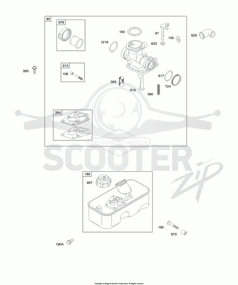 Carburetor, Fuel Supply