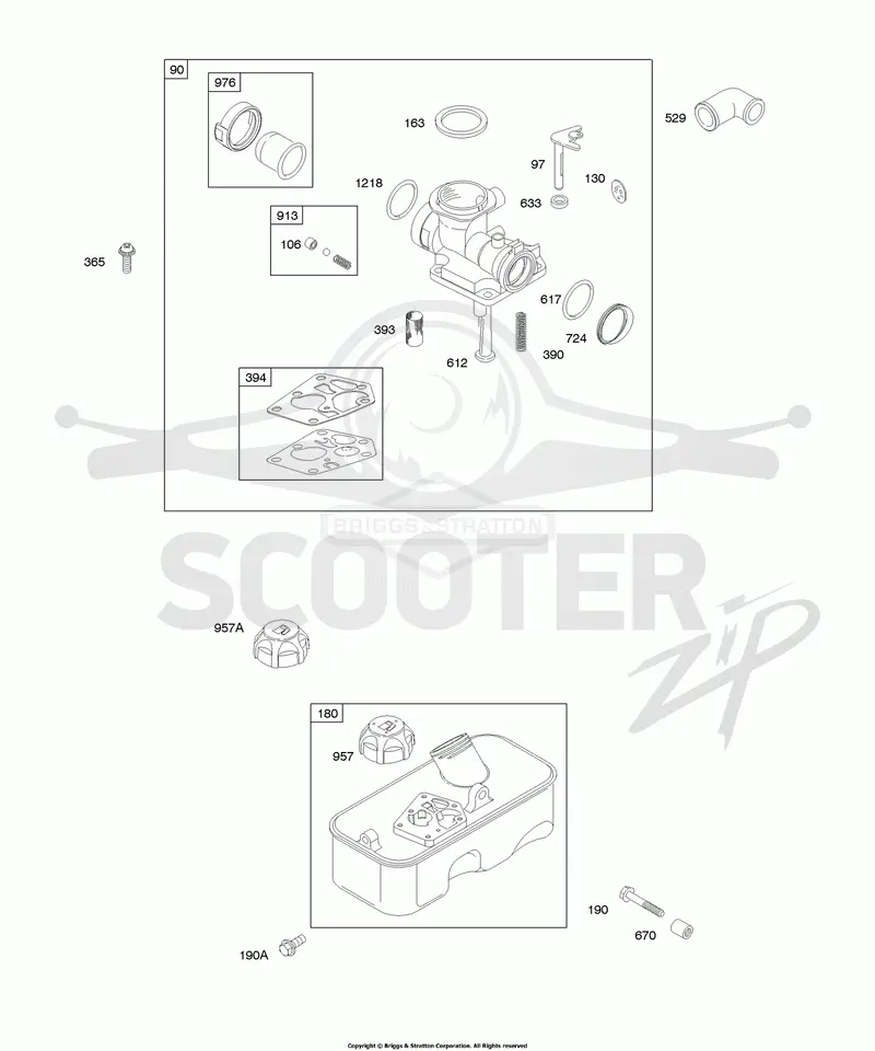 Carburetor, Fuel Supply