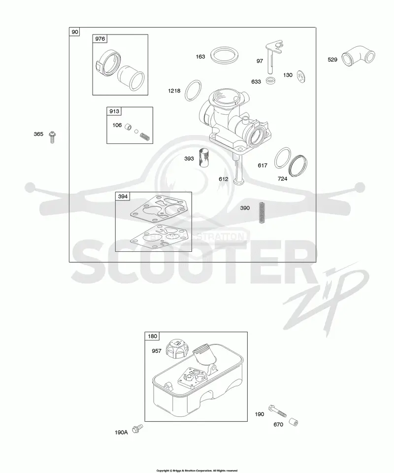 Carburetor, Fuel Supply