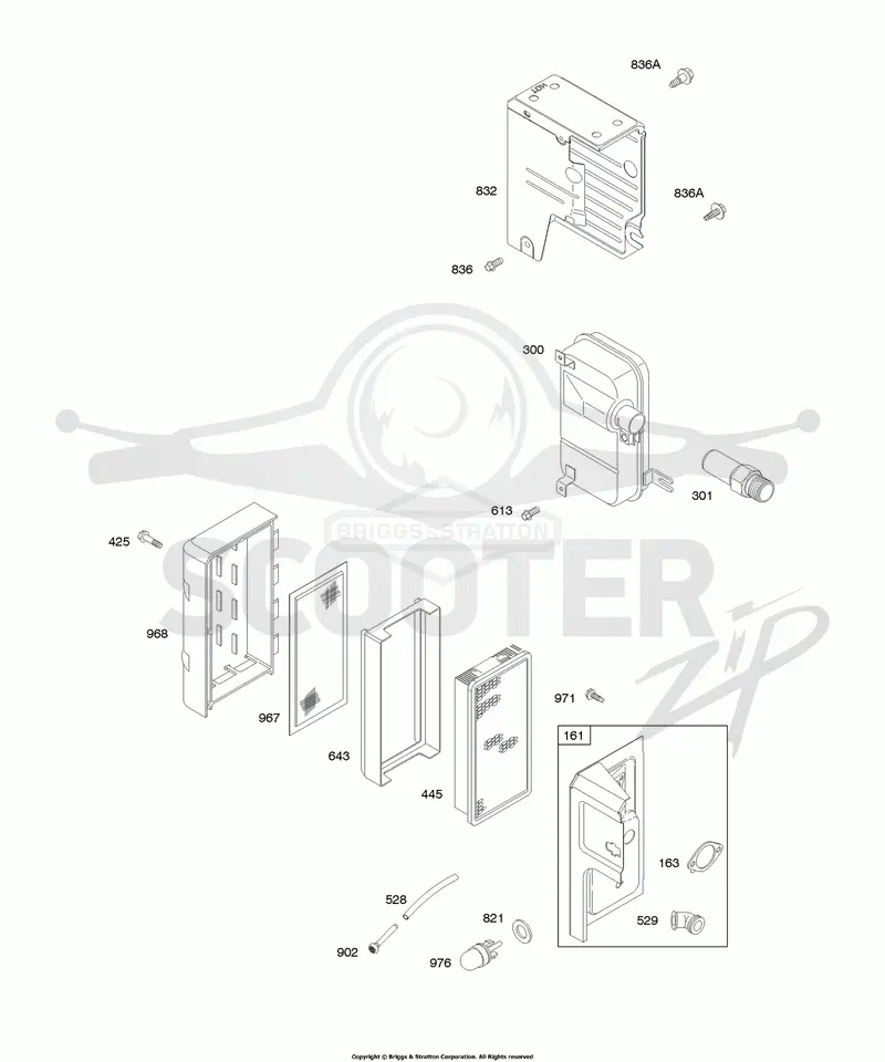 Air Cleaner, Muffler