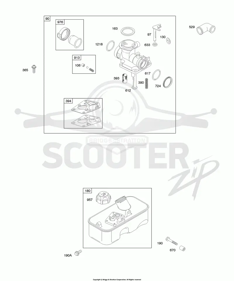 Carburetor, Fuel Supply