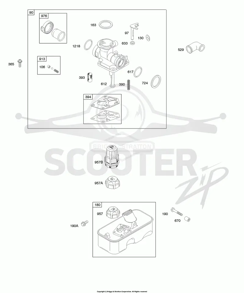 Carburetor, Fuel Supply