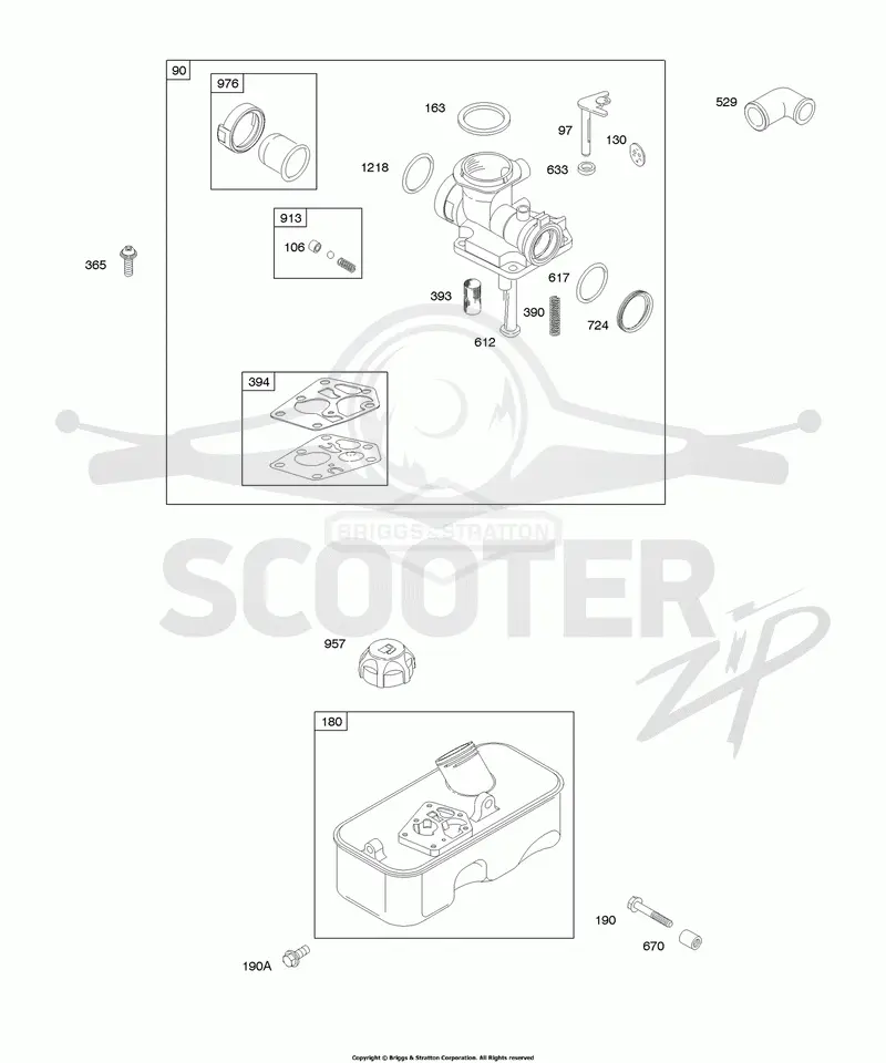 Carburetor, Fuel Supply
