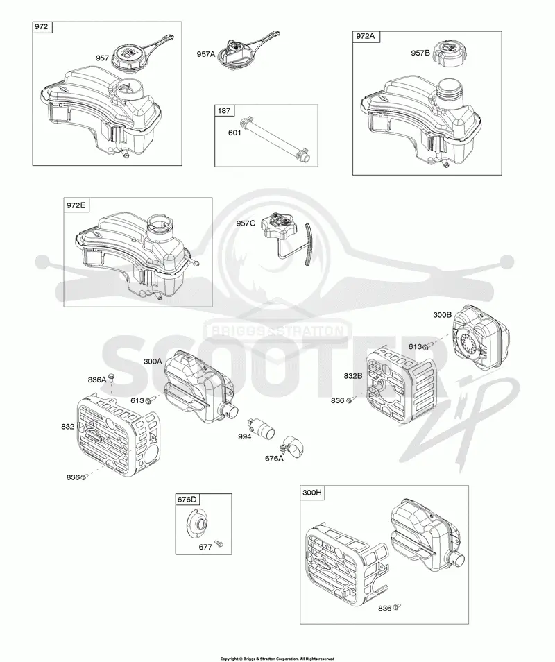 Exhaust System, Fuel Supply