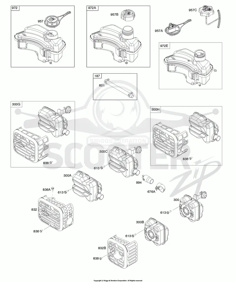 Exhaust System, Fuel Supply