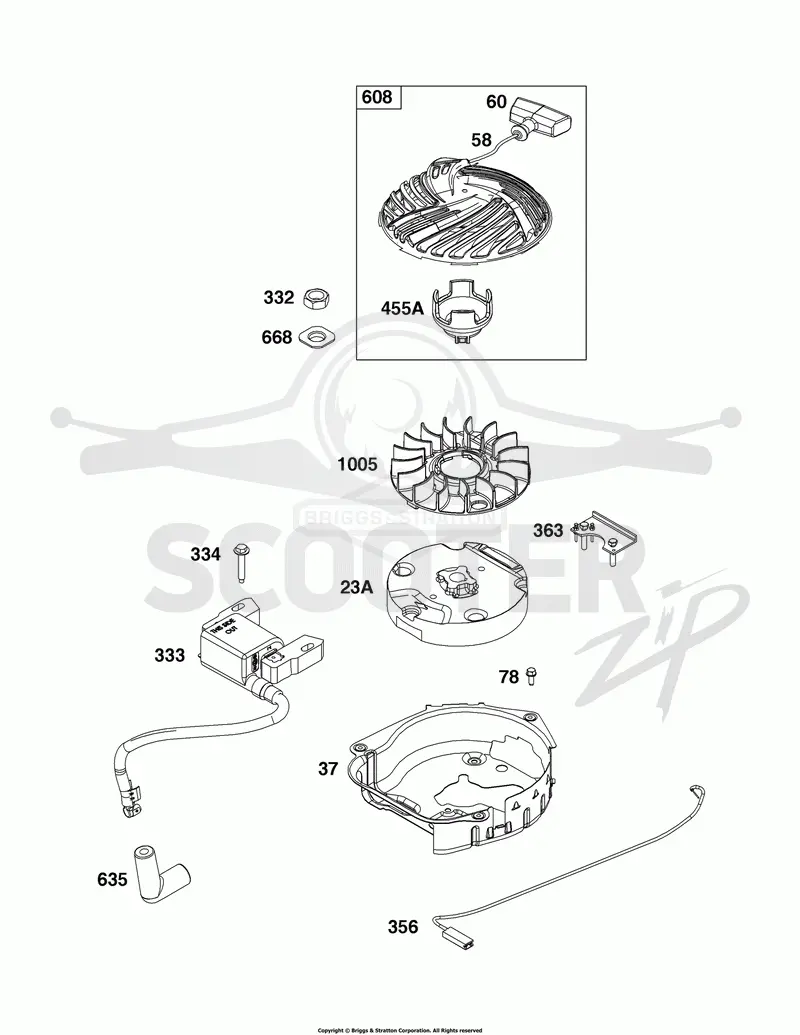 Flywheel, Ignition, and Starter Group