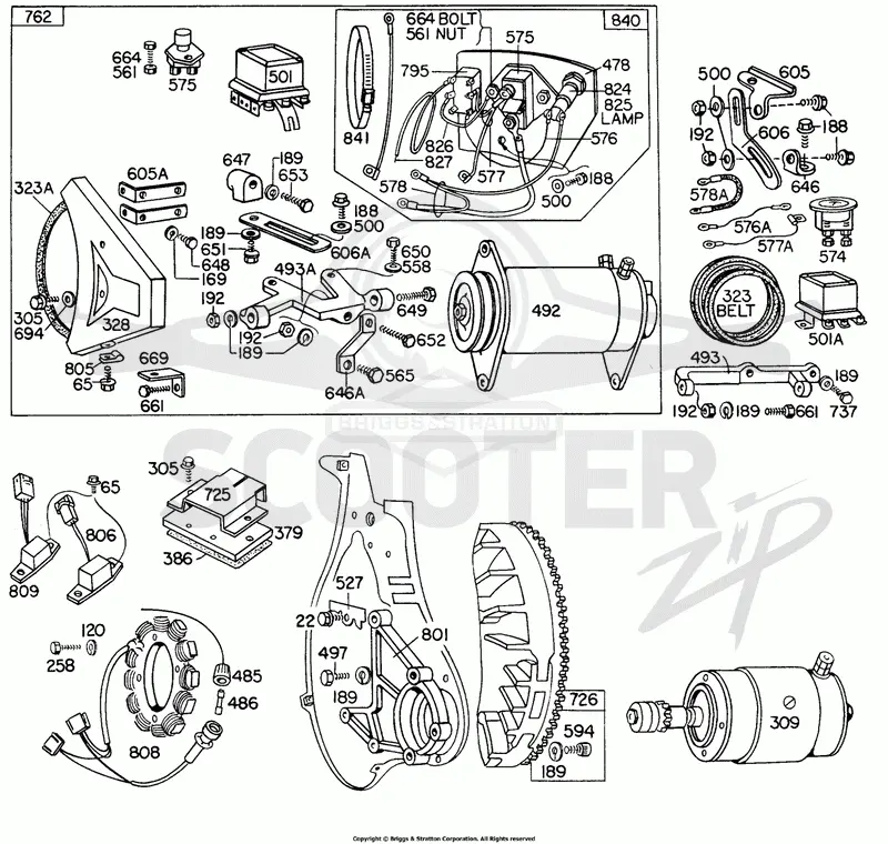 Electric Starter, Misc Elect