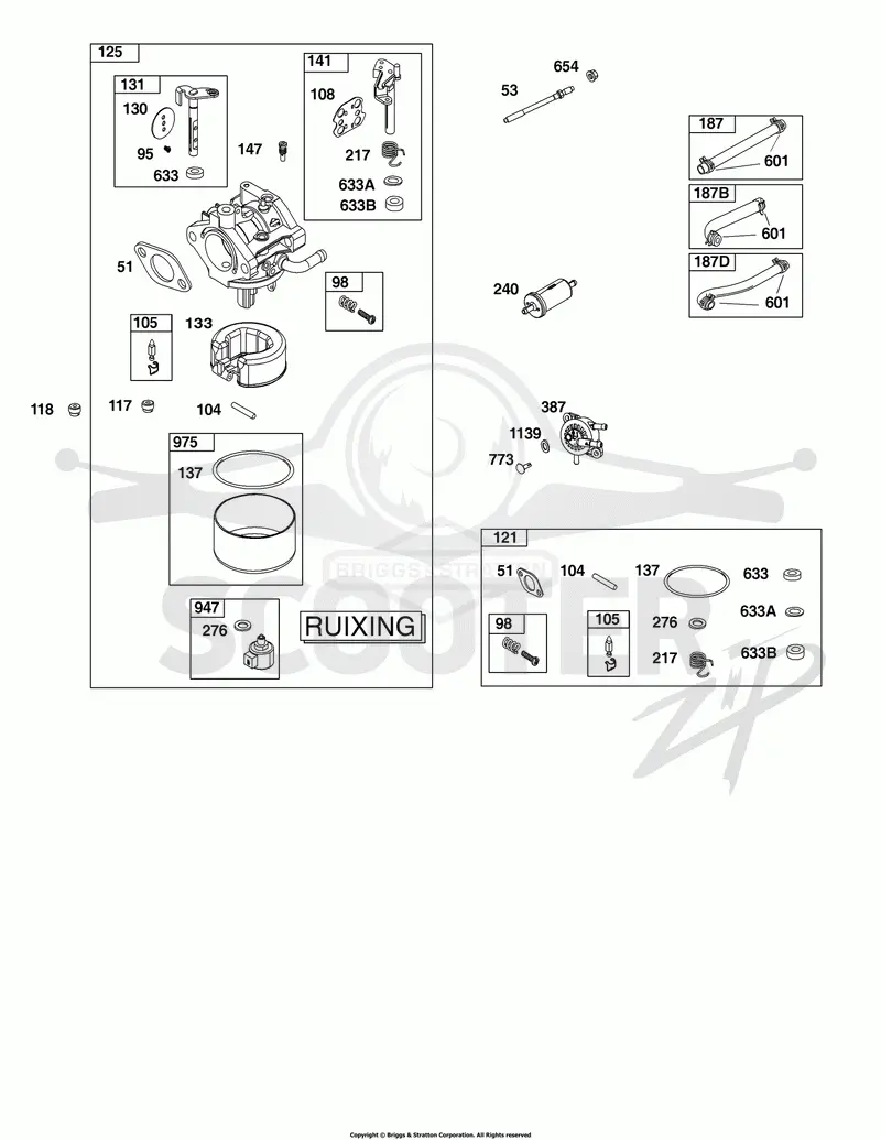 Carburetor and Fuel Supply Group