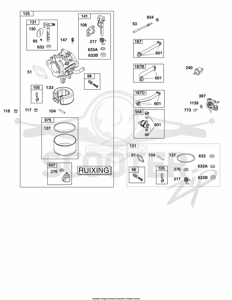 Carburetor and Fuel Supply Group